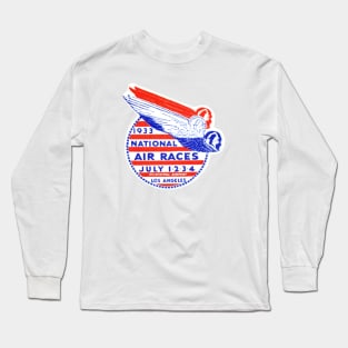 1933 National Air Races in Los Angeles Long Sleeve T-Shirt